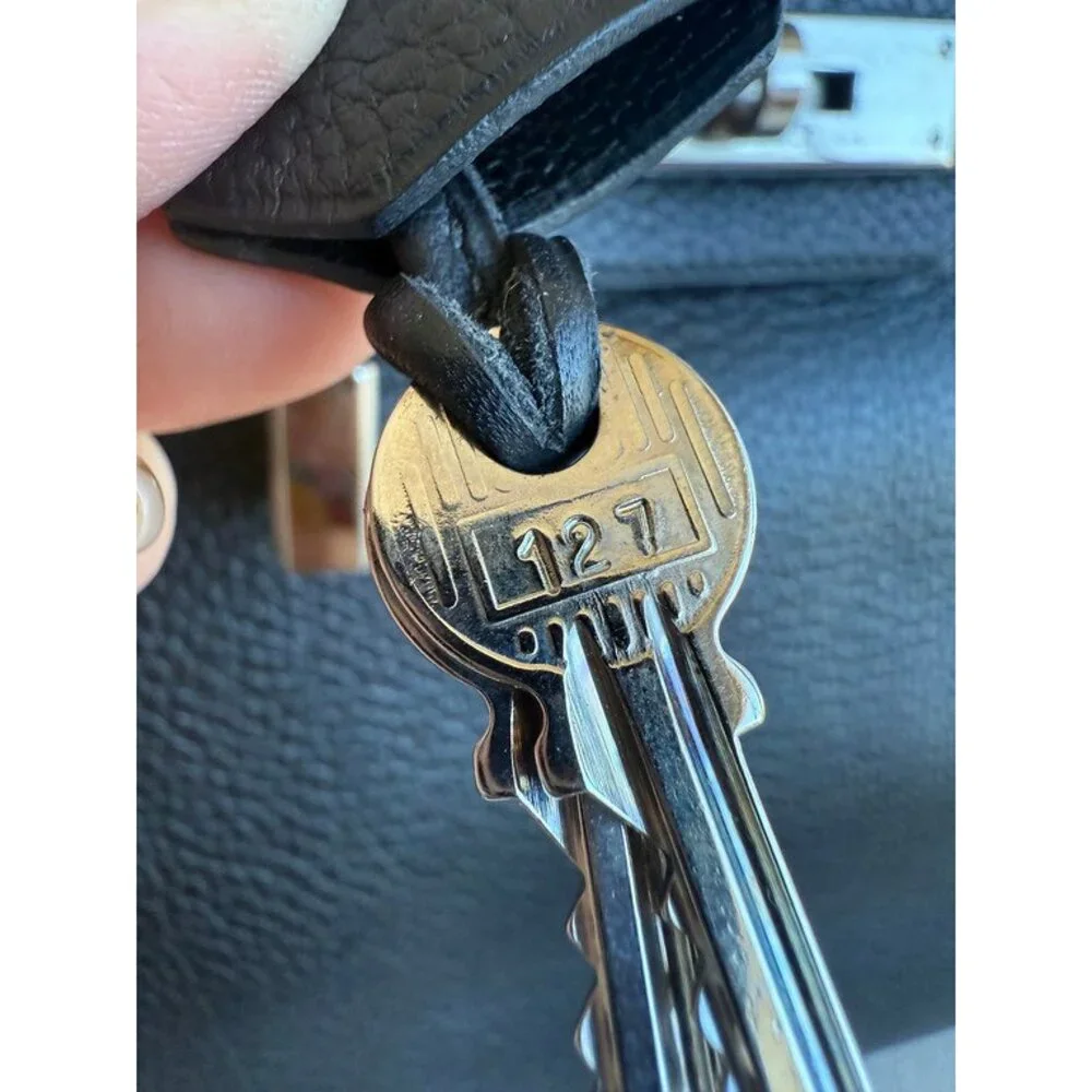 HERMES Black Togo Birkin 30 PHW - Picture 12 of 15